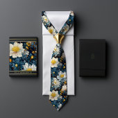 William Morris Wild Marguerite Floral Krawatte