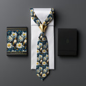 William Morris Wild Marguerite Floral Krawatte