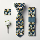 William Morris Wild Marguerite Floral Krawatte