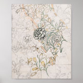 William Morris, Wild Tulip 1884 Poster (Vorne)