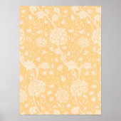 William Morris Wild Tulip Art and Crafts Poster (Vorne)