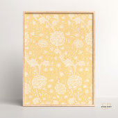 William Morris Wild Tulip Art and Crafts Poster