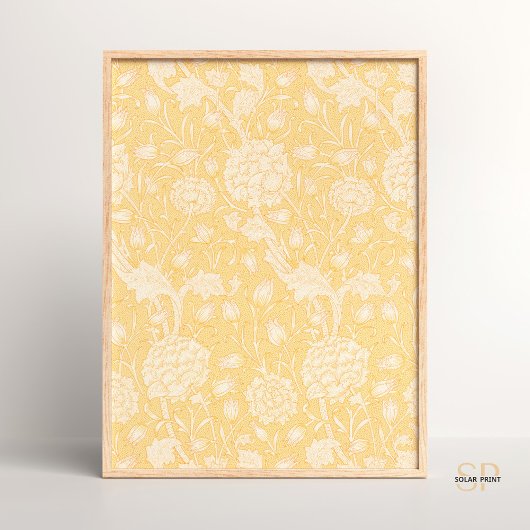 William Morris Wild Tulip Art and Crafts Poster