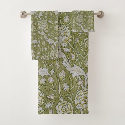 William Morris Wild Tulip Badhandtuch Set (Insitu)
