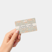 William Morris Wild Tulip Blume Floral Design Ausweis (Handheld)