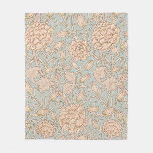William Morris Wild Tulip Blume Floral Design Fleecedecke