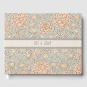 William Morris Wild Tulip Blume Floral Design Gästebuch (Vorderseite)