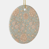 William Morris Wild Tulip Blume Floral Design Keramik Ornament (Rechts)