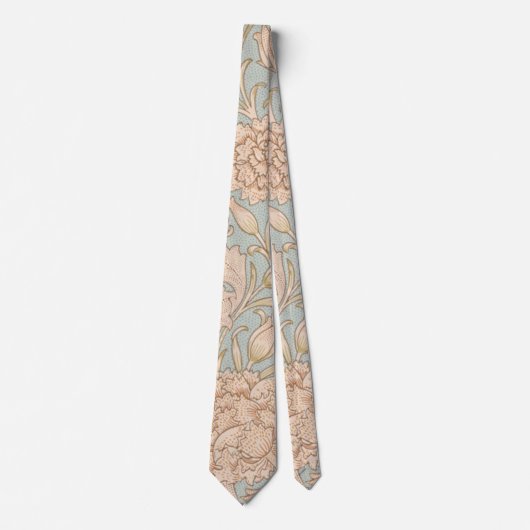 William Morris Wild Tulip Blume Floral Design Krawatte (Vorderseite)