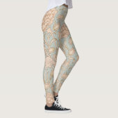 William Morris Wild Tulip Blume Floral Design Leggings (Rechts)
