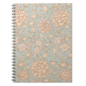 William Morris Wild Tulip Blume Floral Design Notizblock (Vorderseite)