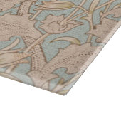 William Morris Wild Tulip Blume Floral Design Schneidebrett (Ecke)