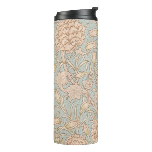 William Morris Wild Tulip Blume Floral Design Thermosbecher (Nach links gedreht)