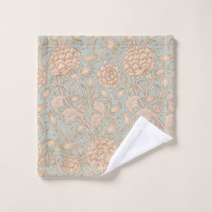 William Morris Wild Tulip Blume Floral Design Waschlappen