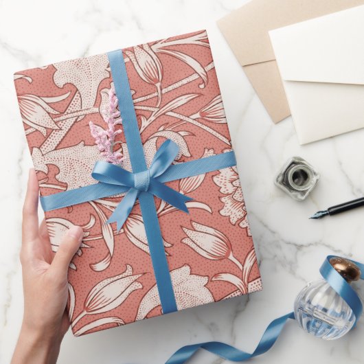 William Morris Wild Tulip Classic Viktorianisch De Geschenkpapier (Schenken)