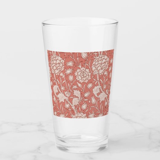 William Morris Wild Tulip Classic Viktorianisch De Glas (Vorderseite)