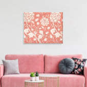 William Morris Wild Tulip Classic Viktorianisch De Leinwanddruck (Insitu (Wohnzimmer))