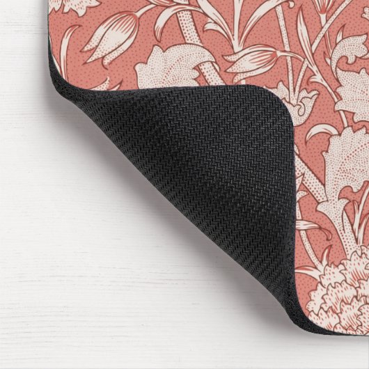 William Morris Wild Tulip Classic Viktorianisch De Mousepad (Ecke)