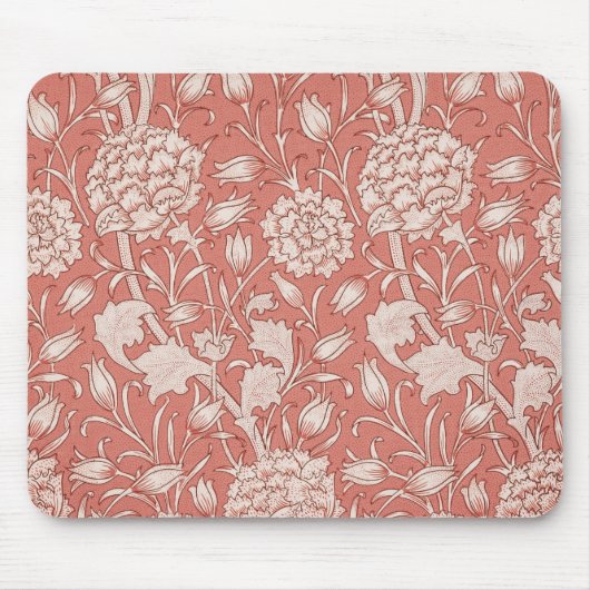 William Morris Wild Tulip Classic Viktorianisch De Mousepad (Vorne)