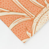 William Morris Wild Tulip Fleecedecke (Ecke)