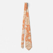 William Morris Wild Tulip Krawatte (Rückseite)