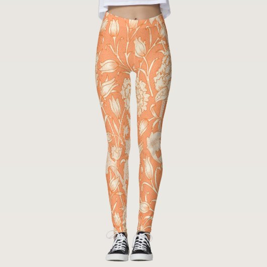 William Morris Wild Tulip Leggings (Vorderseite)