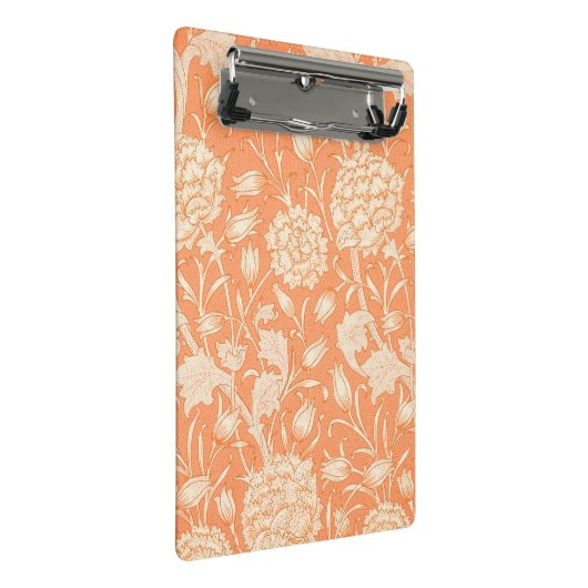 William Morris Wild Tulip Mini Klemmbrett (Schrägansicht)