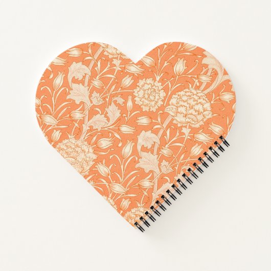 William Morris Wild Tulip Notizblock (Rückseite)