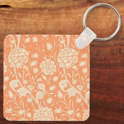 William Morris Wild Tulip Schlüsselanhänger (Rückseite)