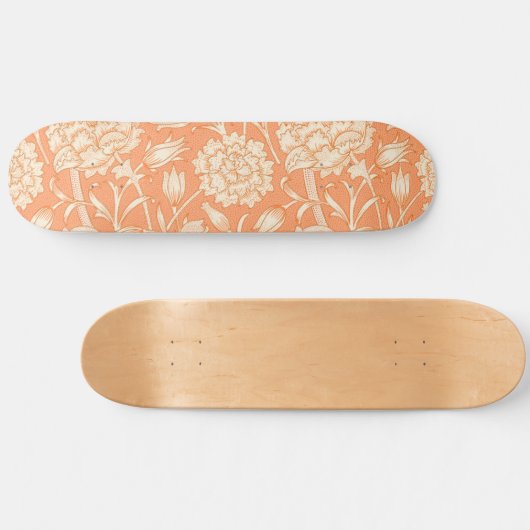 William Morris Wild Tulip Skateboard (Horizontal)