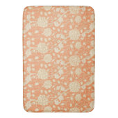 William Morris Wild Tulip Vintages Muster Badematte (Vorderseite Vertikal)