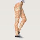 William Morris Wild Tulip Vintages Muster Leggings (Rechts)