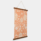 William Morris Wild Tulip Wandteppich Mit Holzrahmen (Gewinkelt)