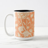 William Morris Wild Tulip Zweifarbige Tasse (Links)