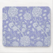 William Morris, Wild Tulips, Lila Muster Mousepad (Vorne)