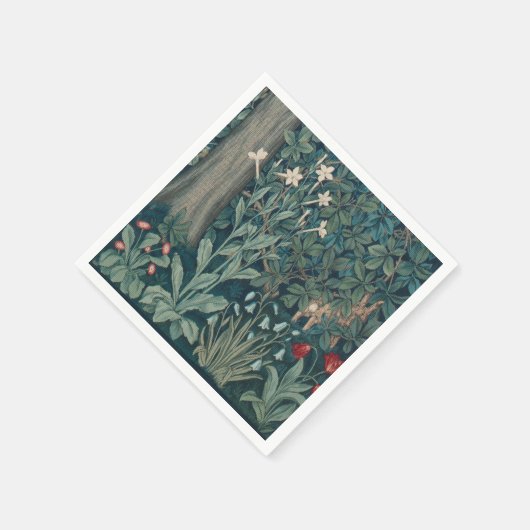 William Morris Wildblume Tapestry Serviette (Ecke)