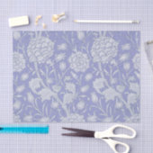 William Morris - Wilde Tulips Lila Muster Seidenpapier (Handwerk)