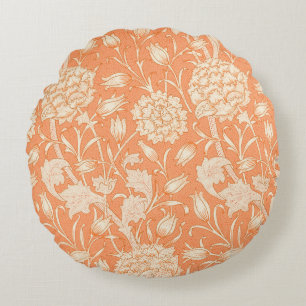 William Morris Wilde Tulpe berühmtes Muster Rundes Kissen