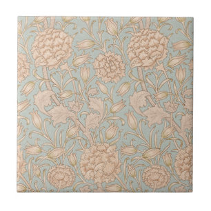 William Morris Wilde Tulpe Blumen Design Fliese