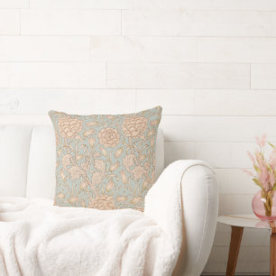 William Morris Wilde Tulpe Blumen Design Kissen