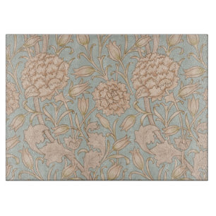 William Morris Wilde Tulpe Blumen Design Schneidebrett