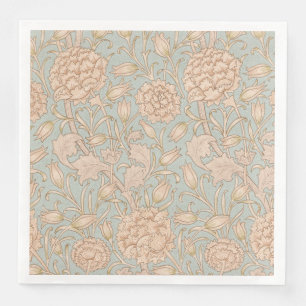 William Morris Wilde Tulpe Blumen Design Serviette