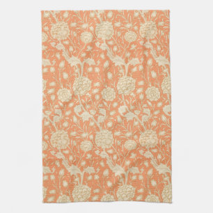 William Morris Wilde Tulpe Vintage Blumenmuster Geschirrtuch