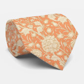 William Morris Wilde Tulpe Vintage Blumenmuster Krawatte (Gerollt)
