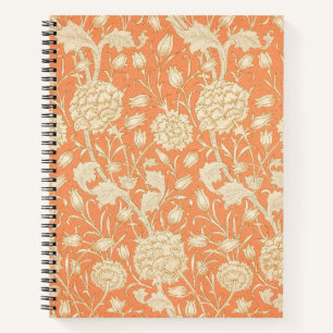 William Morris Wilde Tulpe Vintage Blumenmuster Notizblock