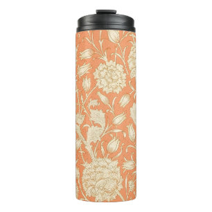 William Morris Wilde Tulpe Vintage Blumenmuster Thermosbecher
