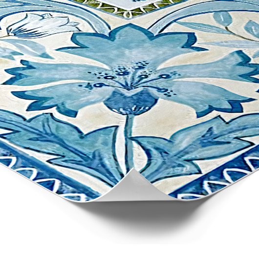 William Morris Wilhelmin Poster (Ecke)