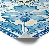 William Morris Wilhelmina Poster (Ecke)