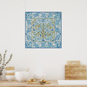 William Morris Wilhelmina Poster (Küche)