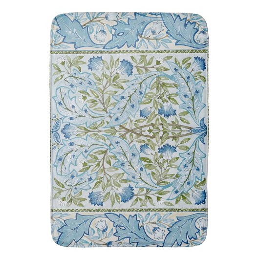 William Morris & Wilhelmina Style Prints Badematte (Vorderseite Vertikal)